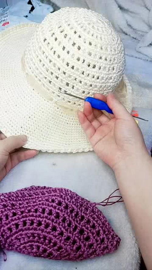 成人镂空夏凉帽视频,创意镂空夏凉帽制作教程