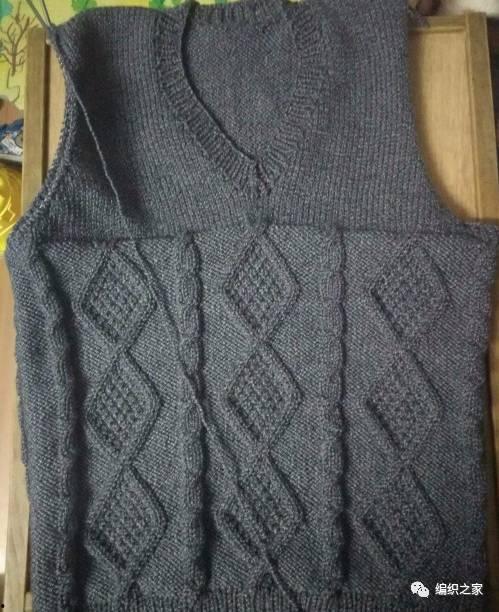 男士成人背心编织视频,轻松掌握时尚单品制作技巧