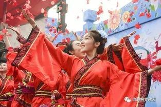 春节喜庆汉服成人舞蹈视频,汉服成人舞蹈演绎传统与现代的完美融合  第3张