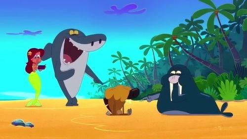 鬣狗变成人鱼视频,跨越物种的奇幻之旅